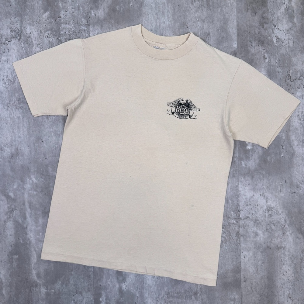Vintage Harley Owners‎ Group T-Shirt Mens Medium HOG Minnesota Valley Eagle 80s